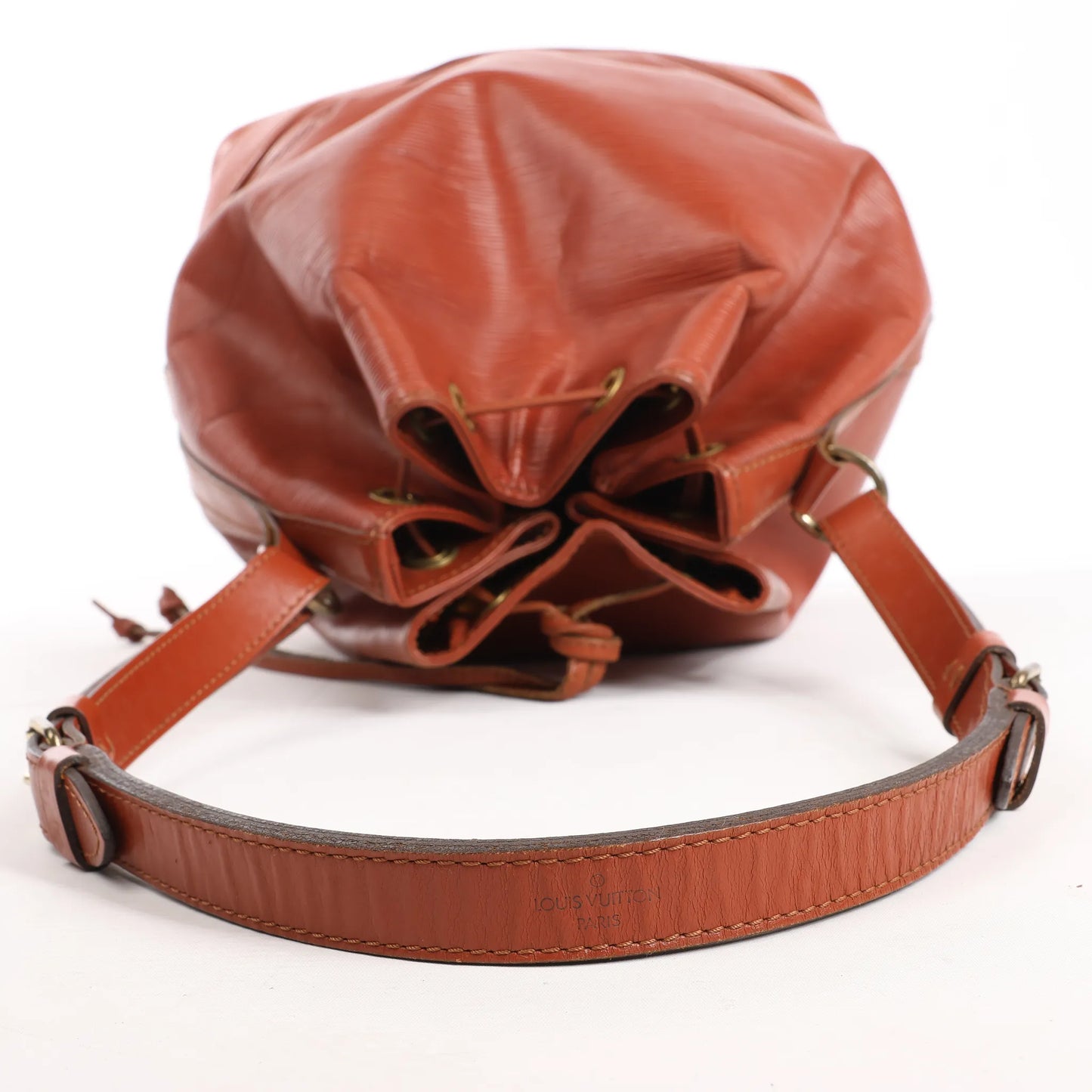 Louis Vuitton Noe Epi Leather Shoulder Bag in Brown