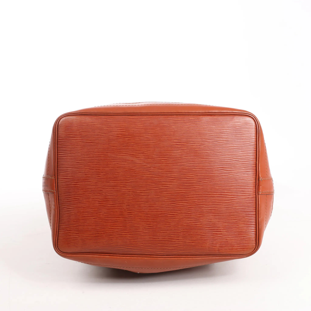 Louis Vuitton Noe Epi Leather Shoulder Bag in Brown