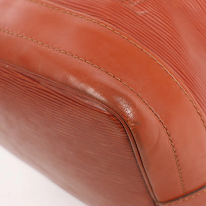 Louis Vuitton Noe Epi Leather Shoulder Bag in Brown