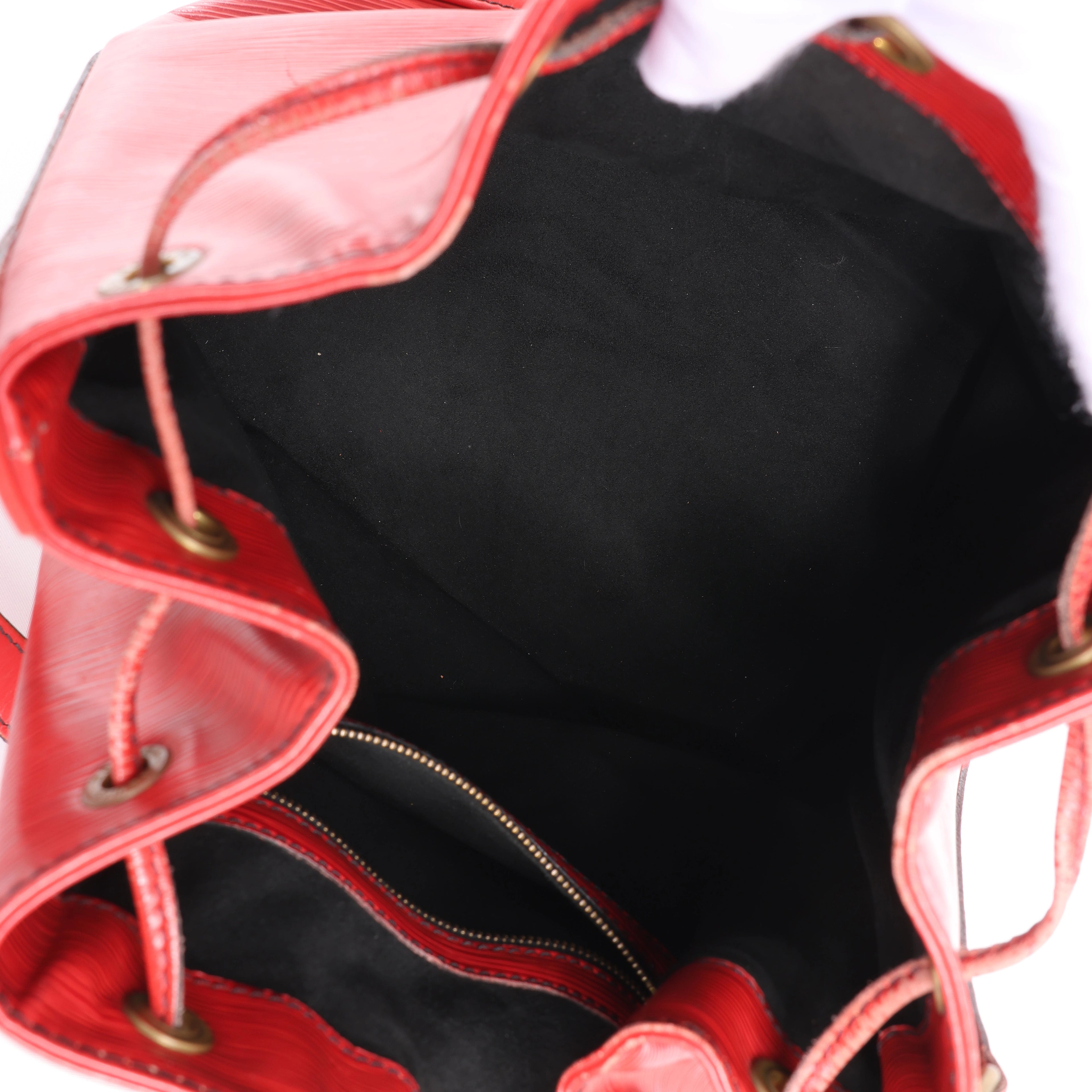Louis Vuitton Noe Epi Leather Shoulder Bag in Red M44007