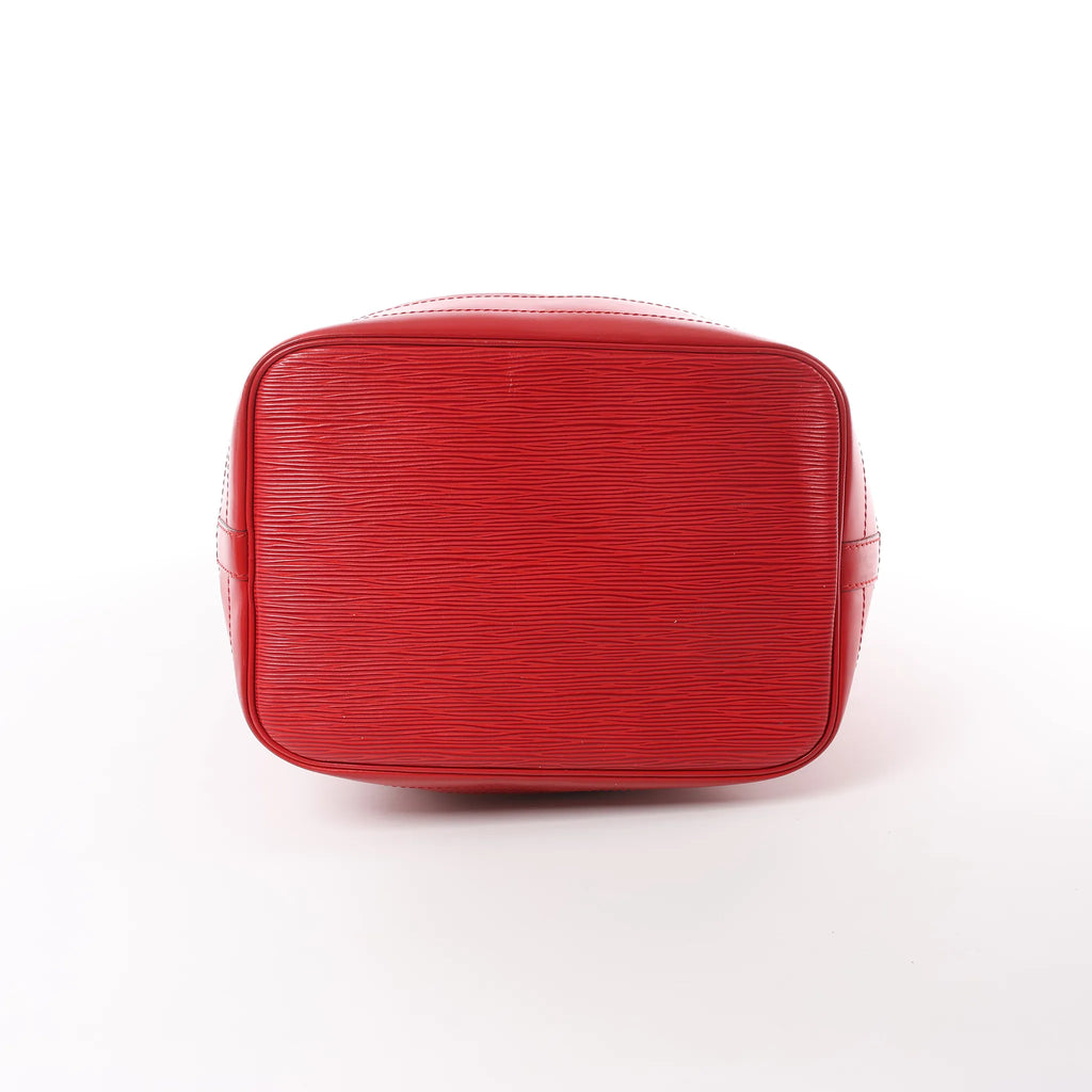 Louis Vuitton Noe Epi Leather Shoulder Bag in Red M44007
