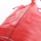 Louis Vuitton Noe Epi Leather Shoulder Bag in Red M44007