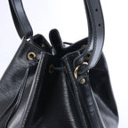 Louis Vuitton Noe Epi Leather Shoulder Bag in Black M59002