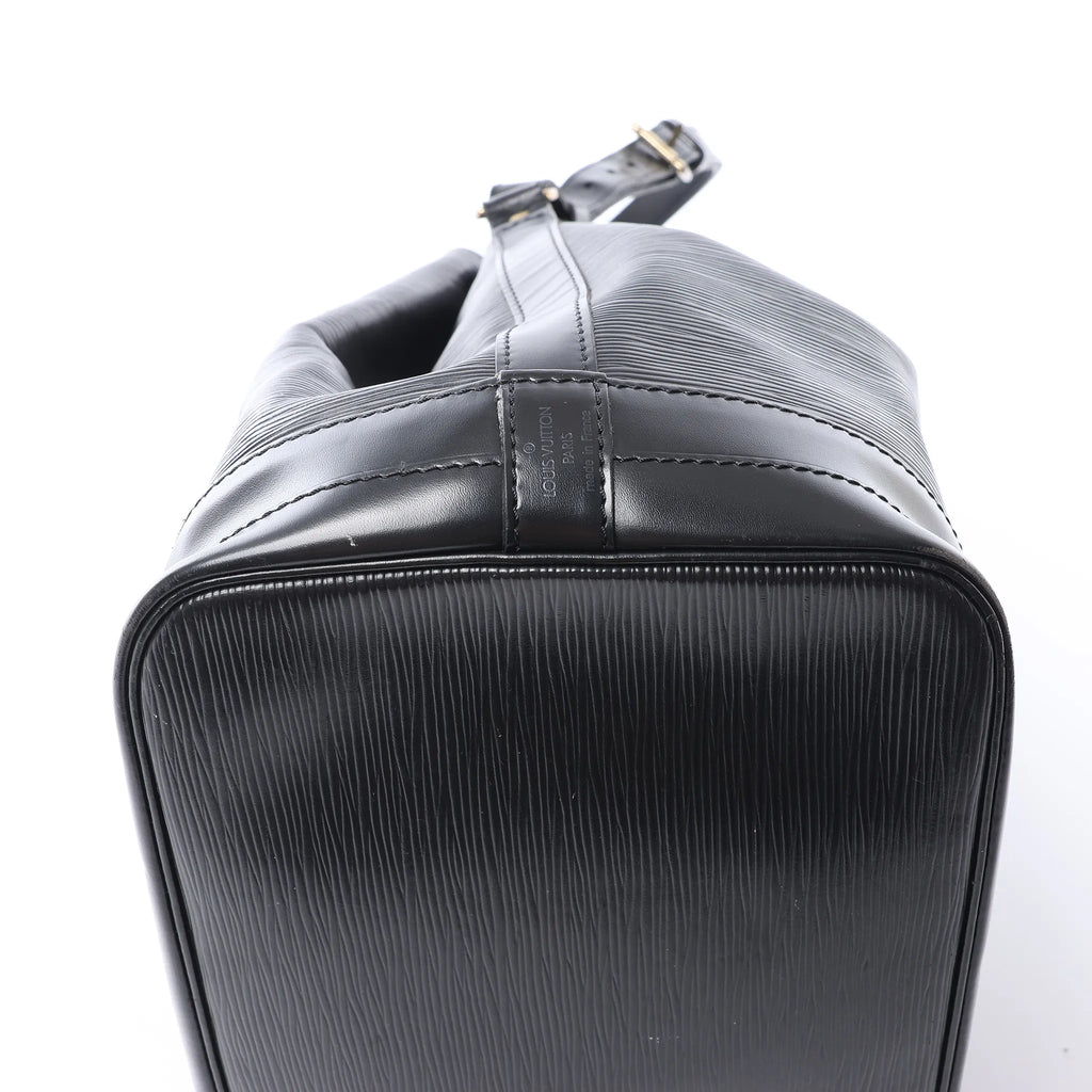 Louis Vuitton Noe Epi Leather Shoulder Bag in Black M59002