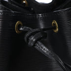 Louis Vuitton Noe Epi Leather Shoulder Bag in Black M59002
