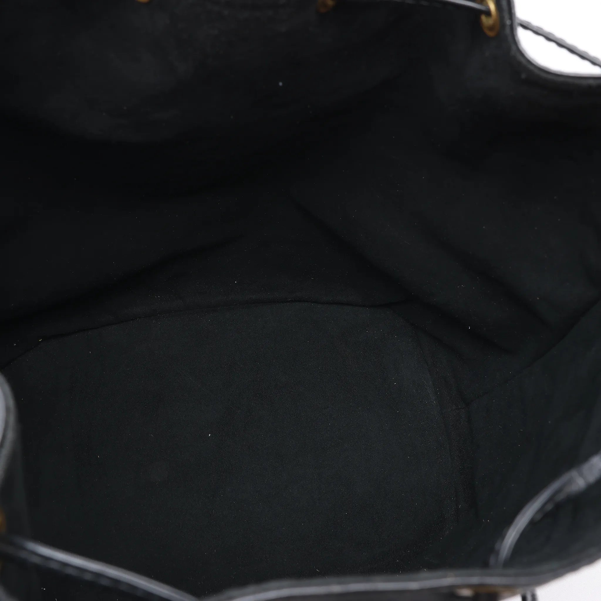 Louis Vuitton Noe Epi Leather Shoulder Bag in Black M59002