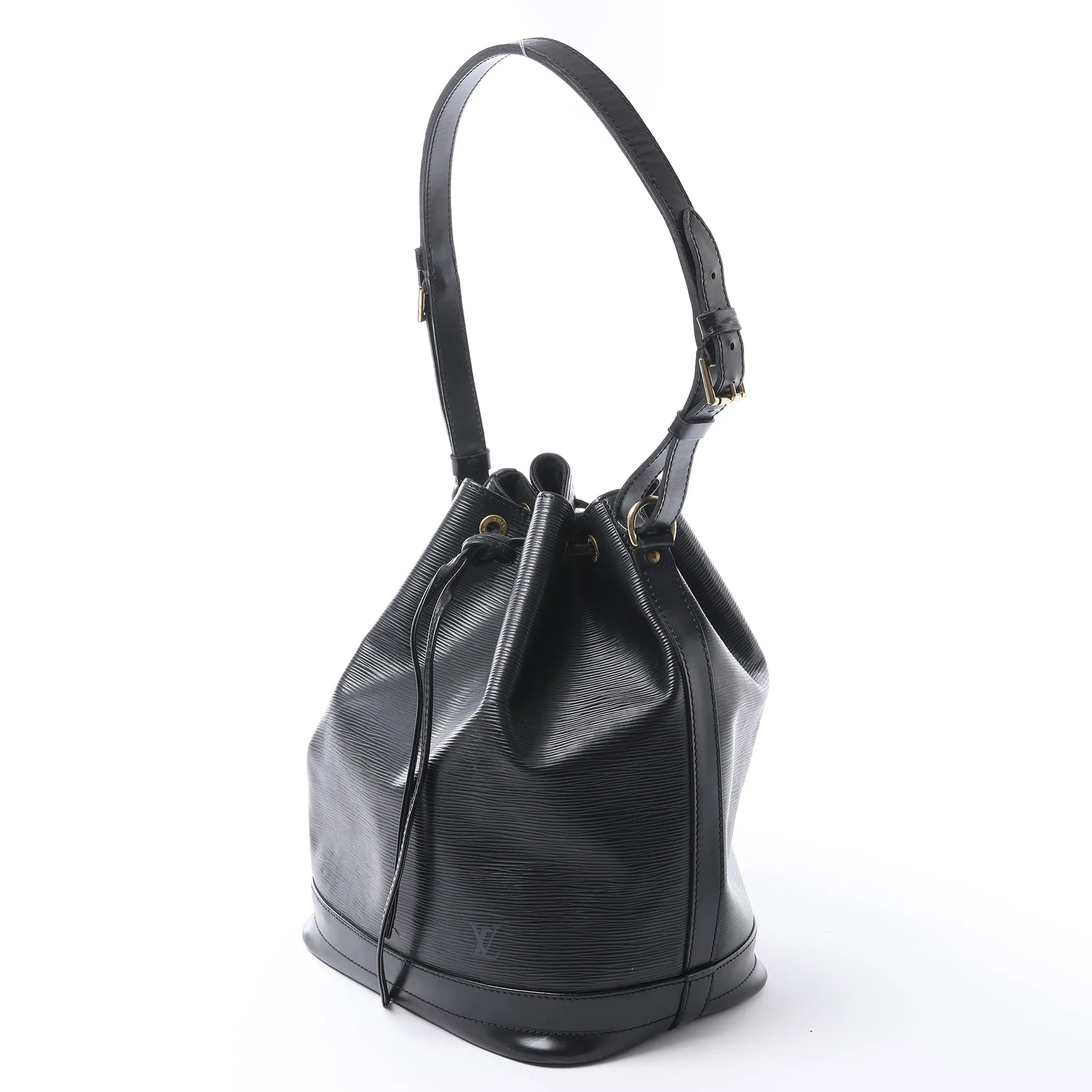 Louis Vuitton Noe Epi Leather Shoulder Bag in Black M59002