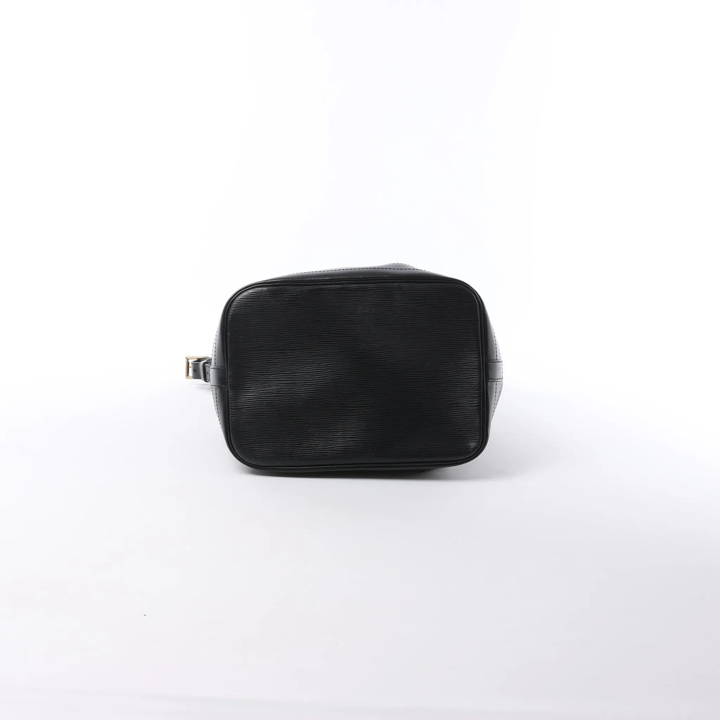 Louis Vuitton Noe Epi Leather Shoulder Bag in Black M59002