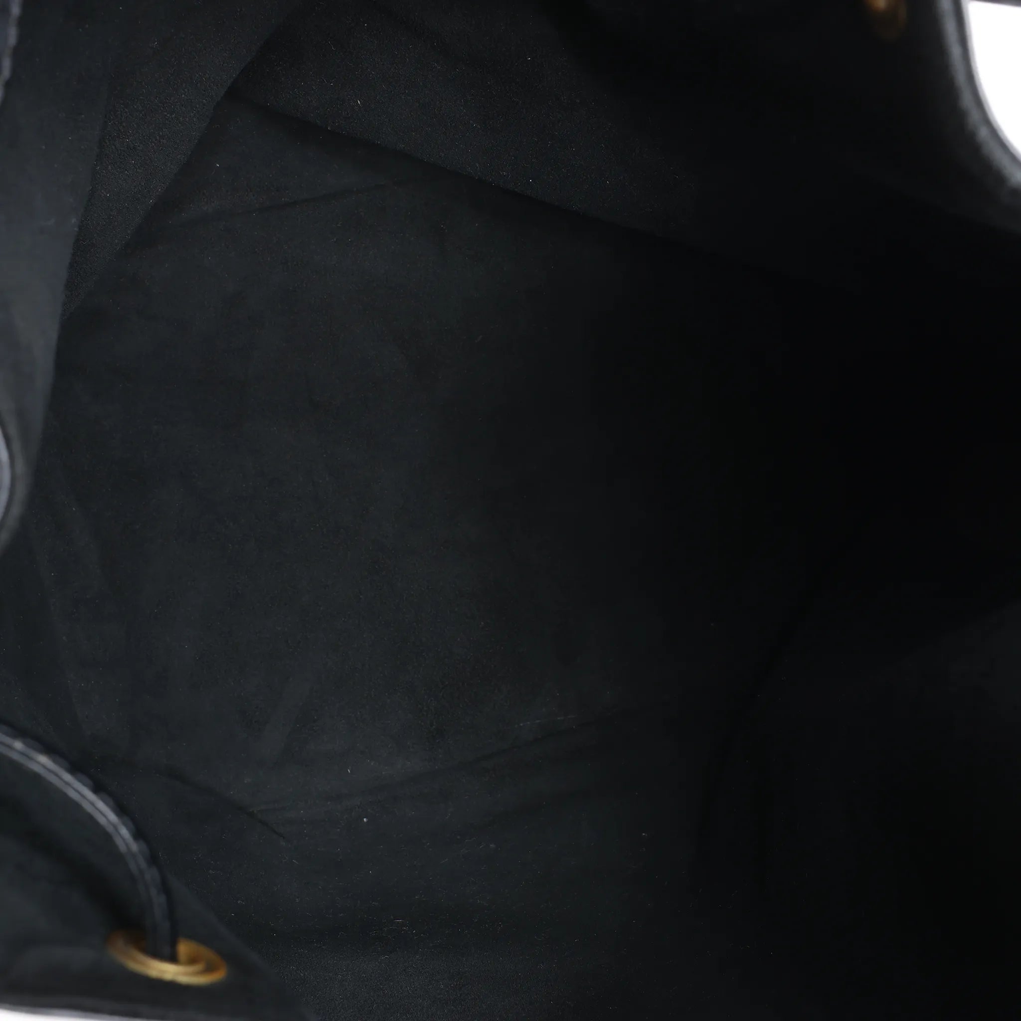 Louis Vuitton Noe Epi Leather Shoulder Bag in Black M59002