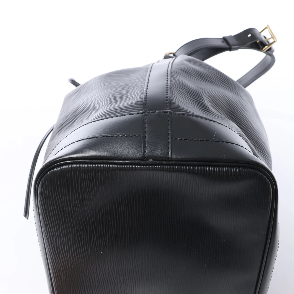 Louis Vuitton Noe Epi Leather Shoulder Bag in Black M59002