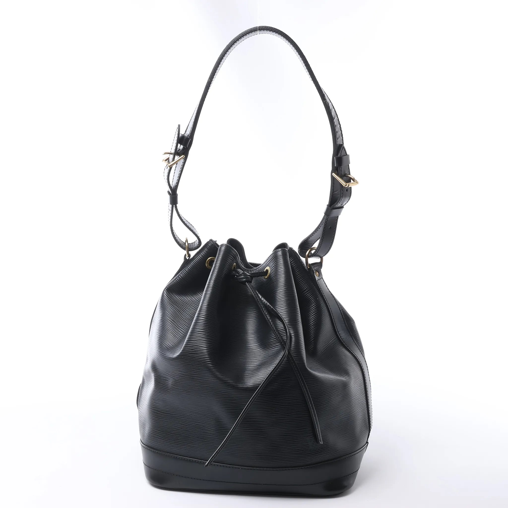 Louis Vuitton Noe Epi Leather Shoulder Bag in Black M59002