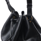 Louis Vuitton Noe Epi Leather Shoulder Bag in Black M59002