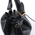 Louis Vuitton Noe Epi Leather Shoulder Bag in Black M59002