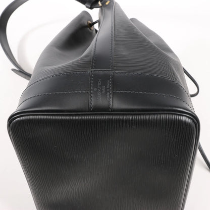 Sac bandoulière Louis Vuitton Noé en cuir Epi noir M59002