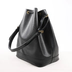 Louis Vuitton Noe Epi Leather Shoulder Bag in Black M59002