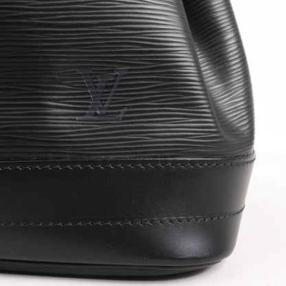 Sac bandoulière Louis Vuitton Noé en cuir Epi noir M59002