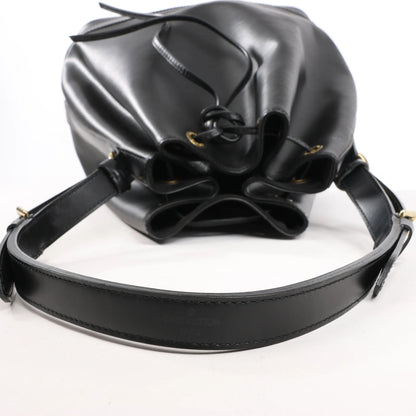 Sac bandoulière Louis Vuitton Noé en cuir Epi noir M59002