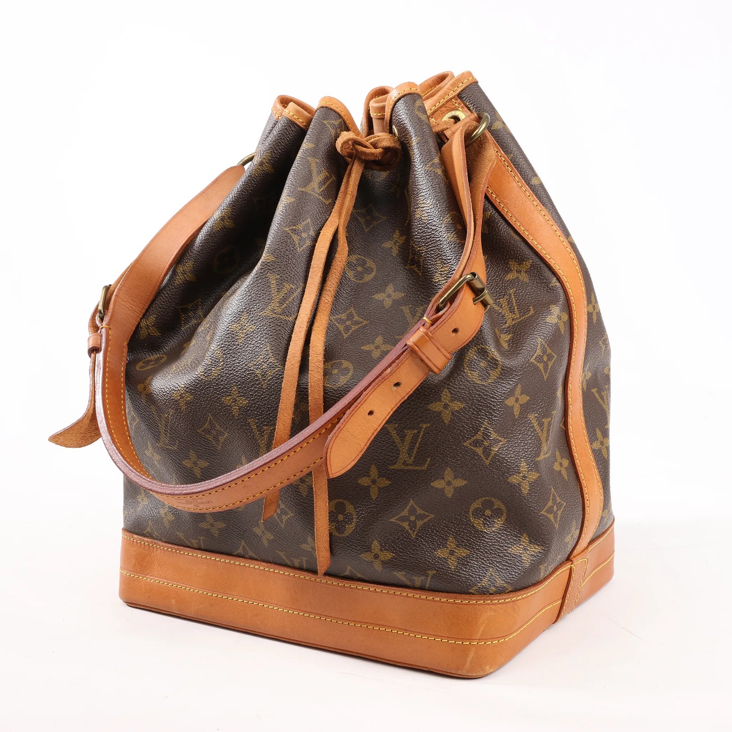 Louis Vuitton Monogram Canvas Noe Shoulder Bag in Brown M42224