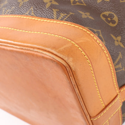 Louis Vuitton Monogram Canvas Noe Shoulder Bag in Brown M42224