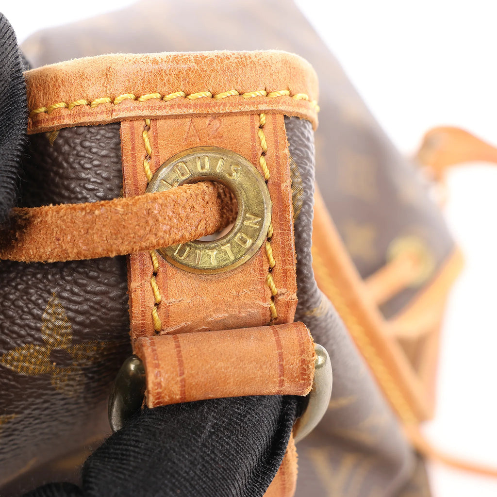 Louis Vuitton Monogram Canvas Noe Shoulder Bag in Brown M42224