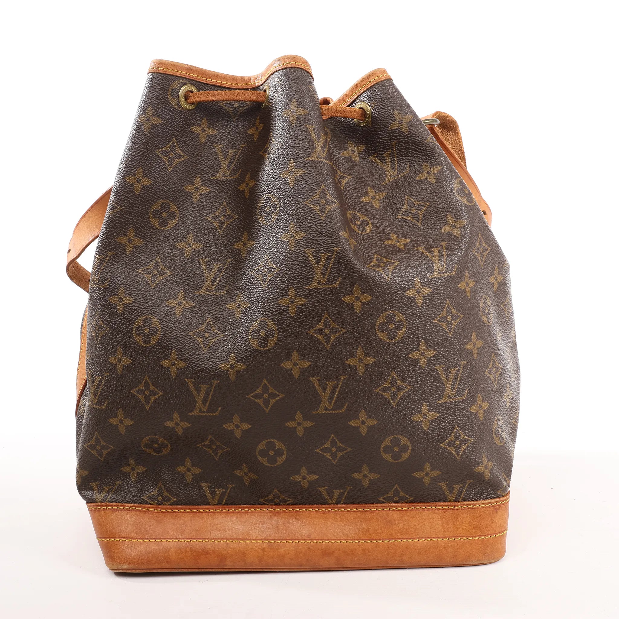Louis Vuitton Monogram Canvas Noe Shoulder Bag in Brown M42224