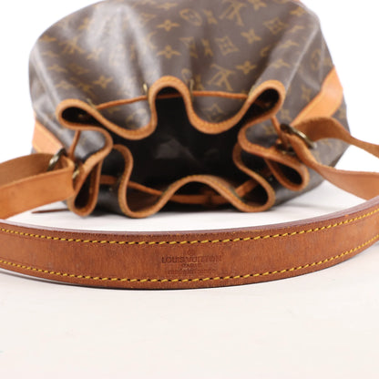 Louis Vuitton Monogram Canvas Noe Shoulder Bag in Brown M42224