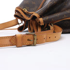 Louis Vuitton Noe Monogram Canvas Shoulder Bag in Brown M42224