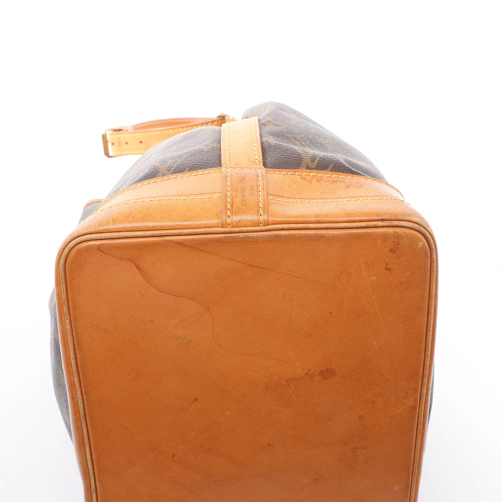 Louis Vuitton Noe Monogram Canvas Shoulder Bag in Brown M42224