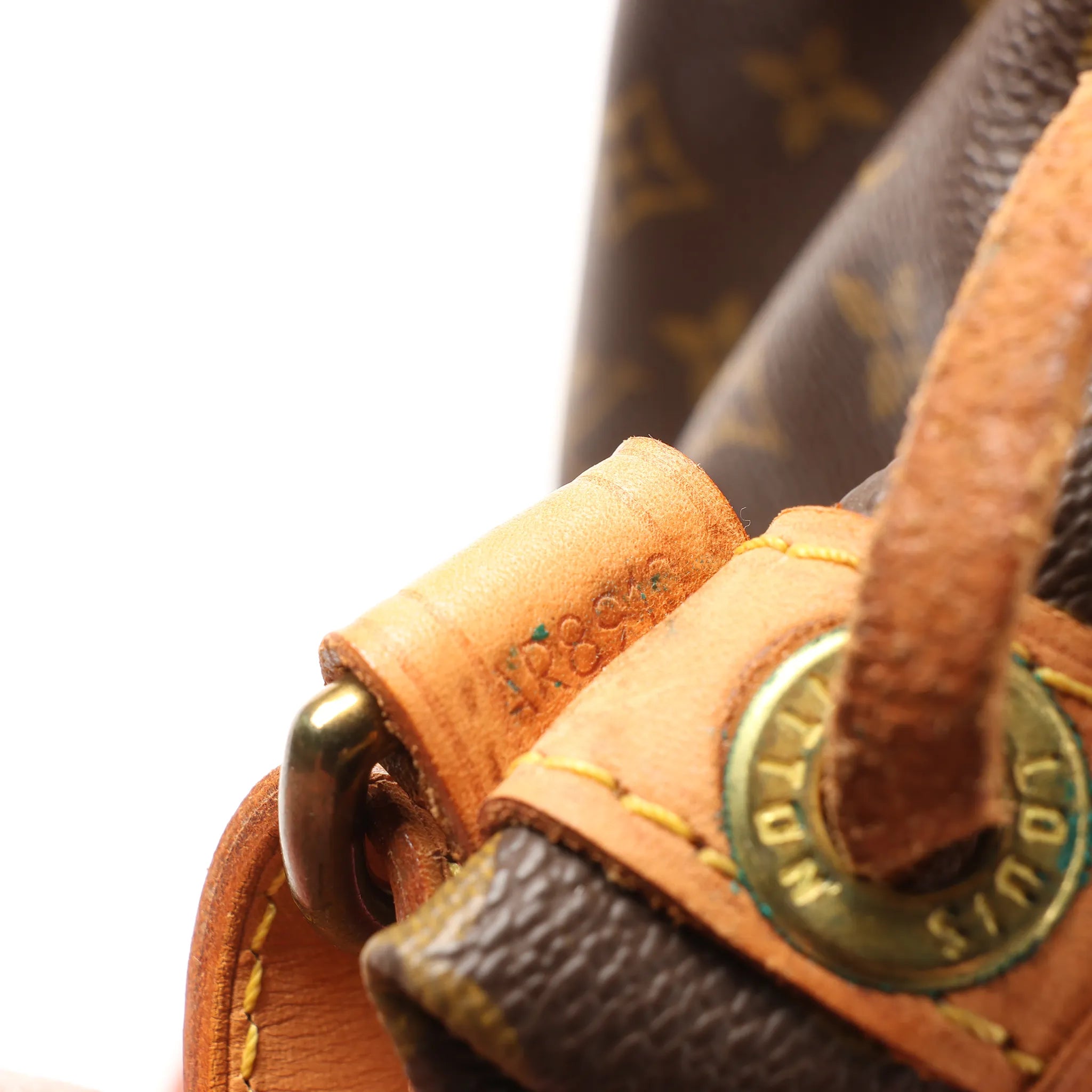 Louis Vuitton Noe Monogram Canvas Shoulder Bag in Brown M42224