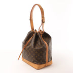 Louis Vuitton Noe Monogram Canvas Shoulder Bag in Brown M42224