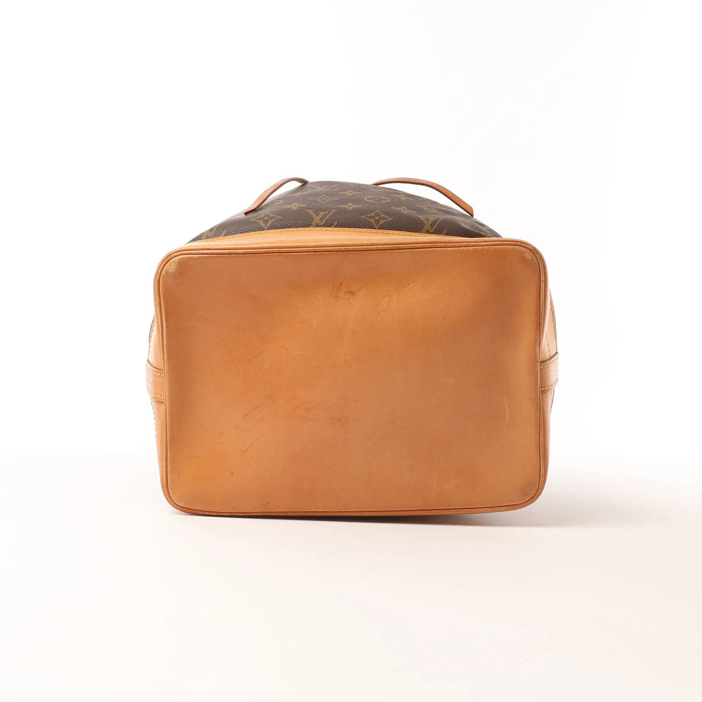 Louis Vuitton Noe Monogram Canvas Shoulder Bag in Brown M42224
