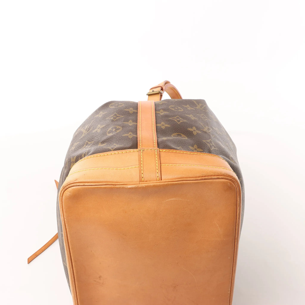 Louis Vuitton Noe Monogram Canvas Shoulder Bag in Brown M42224
