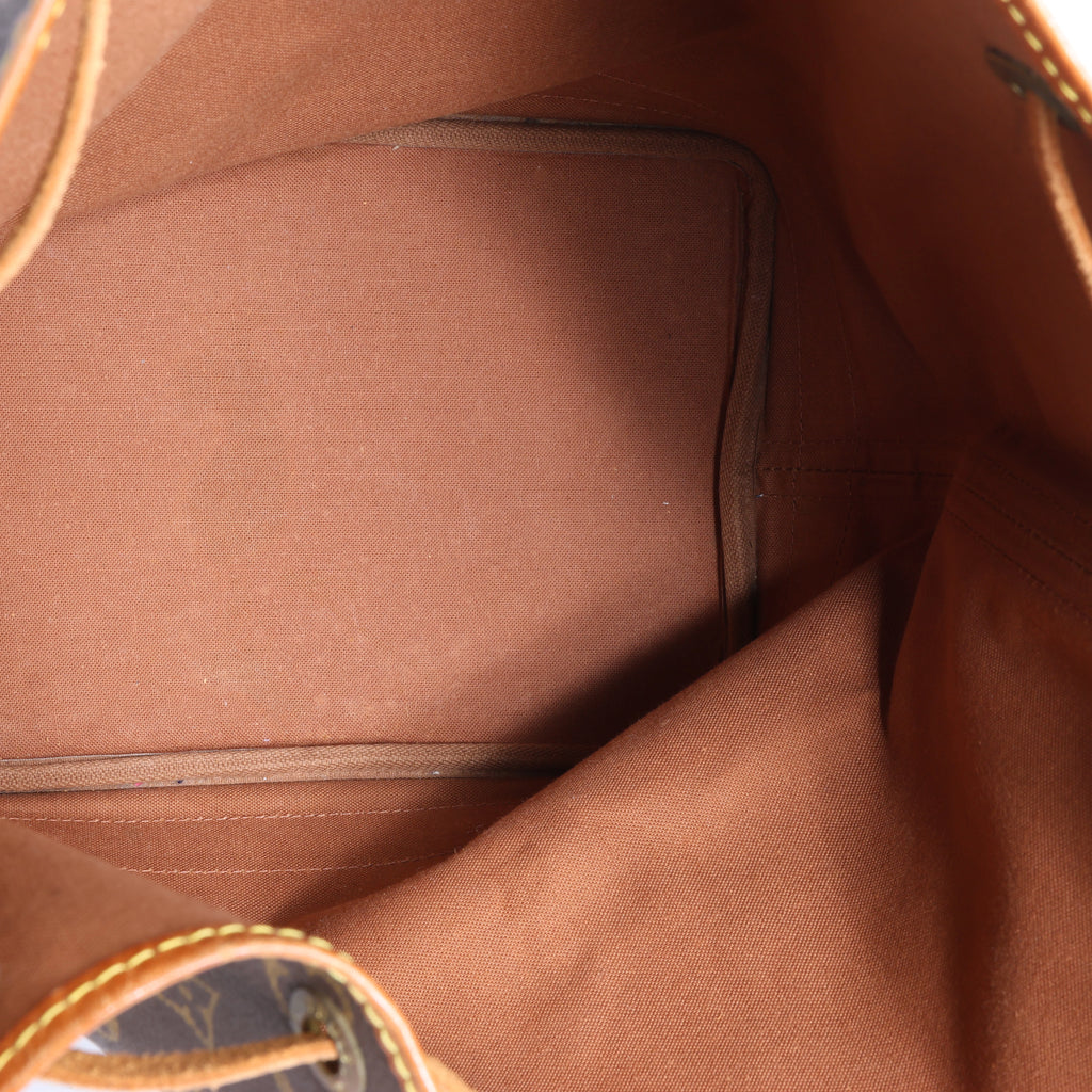 Louis Vuitton Noe Monogram Canvas Shoulder Bag in Brown M42224