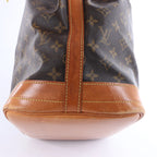 Louis Vuitton Noe Monogram Canvas Shoulder Bag in Brown M42224