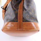Louis Vuitton Noe Monogram Canvas Shoulder Bag in Brown M42224