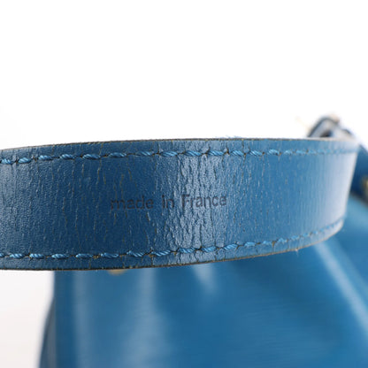 Louis Vuitton Noe Epi Leather Shoulder Bag in Blue