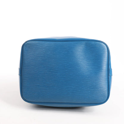 Louis Vuitton Noe Epi Leather Shoulder Bag in Blue