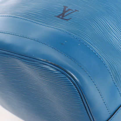 Louis Vuitton Noe Epi Leather Shoulder Bag in Blue
