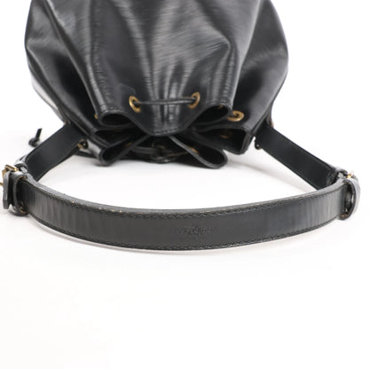 Louis Vuitton Noe Epi Leather Shoulder Bag in Black M59002
