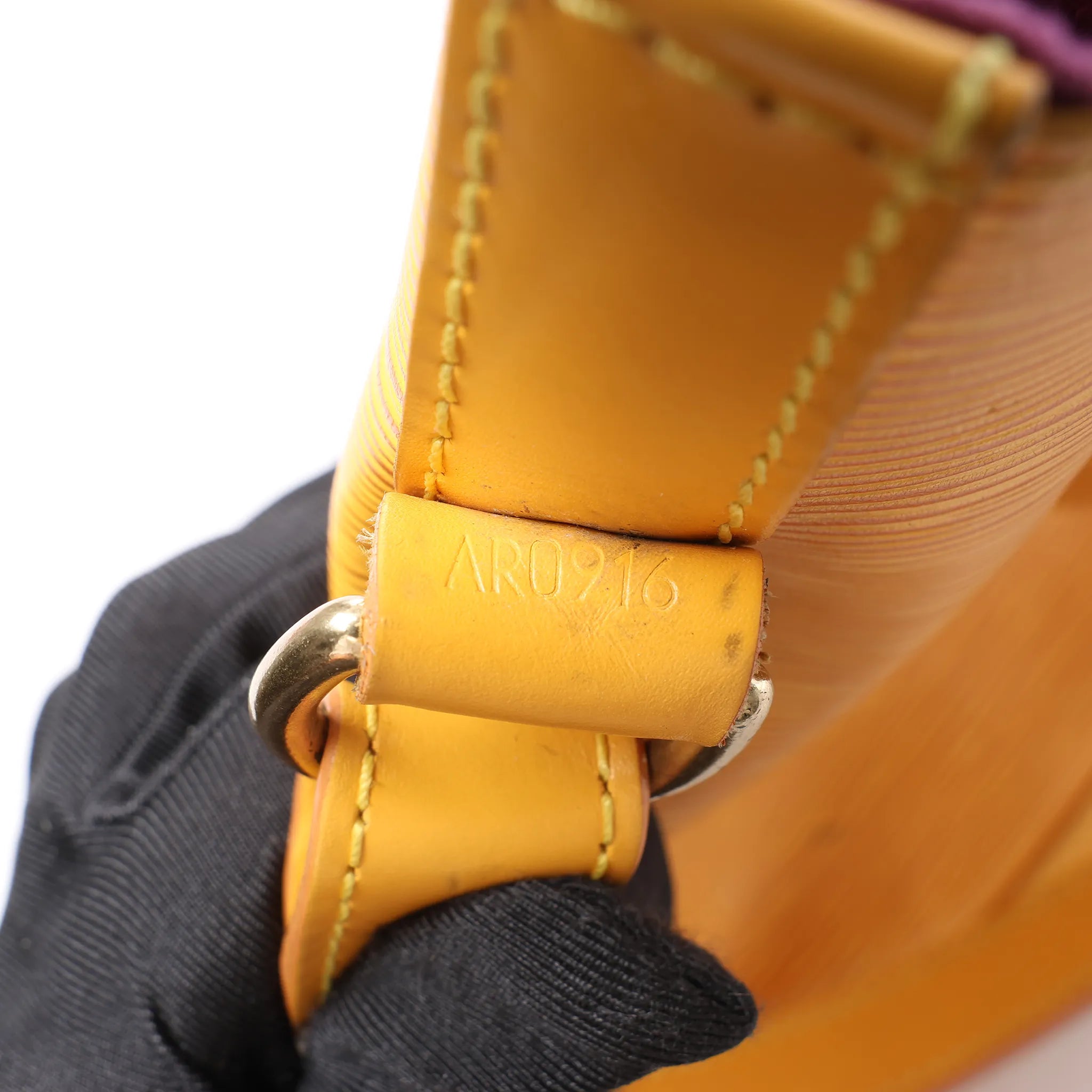 Louis Vuitton Noe Epi Leather Shoulder Bag in Yellow