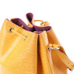 Louis Vuitton Noe Epi Leather Shoulder Bag in Yellow
