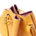 Louis Vuitton Noe Epi Leather Shoulder Bag in Yellow