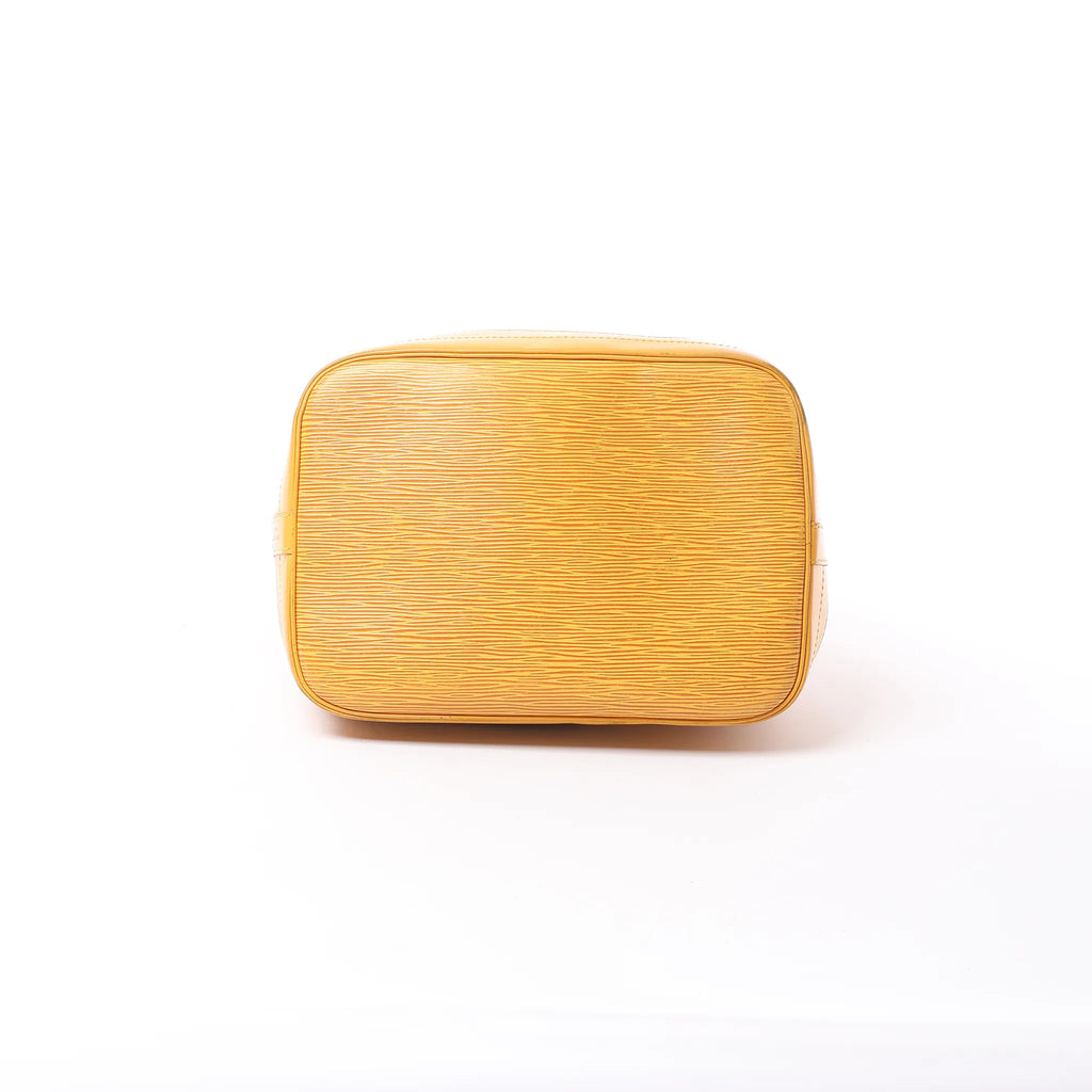 Louis Vuitton Noe Epi Leather Shoulder Bag in Yellow
