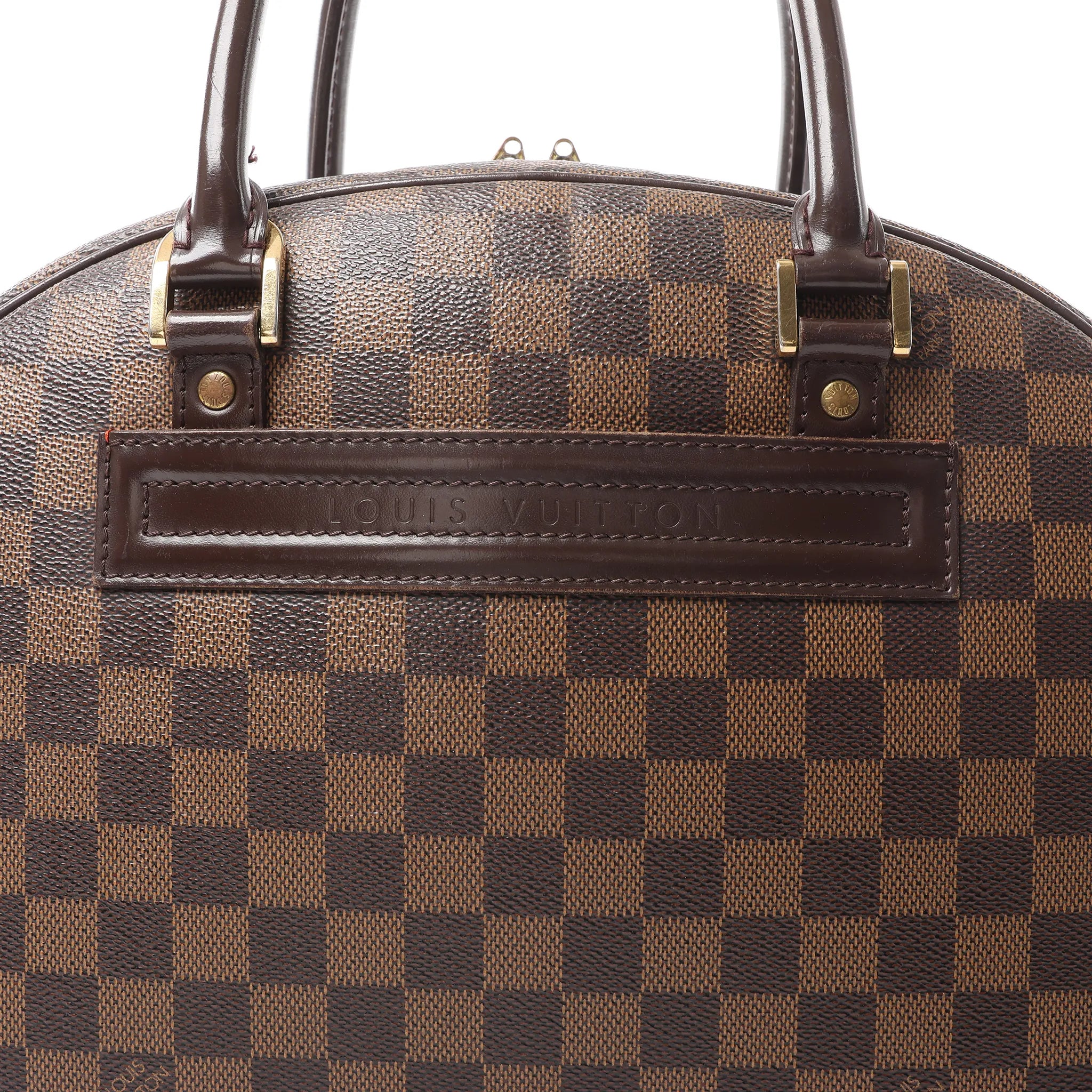 Louis Vuitton Nolita Damier Ebene Handbag in Brown N41455