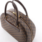 Louis Vuitton Nolita Damier Ebene Handbag in Brown N41455