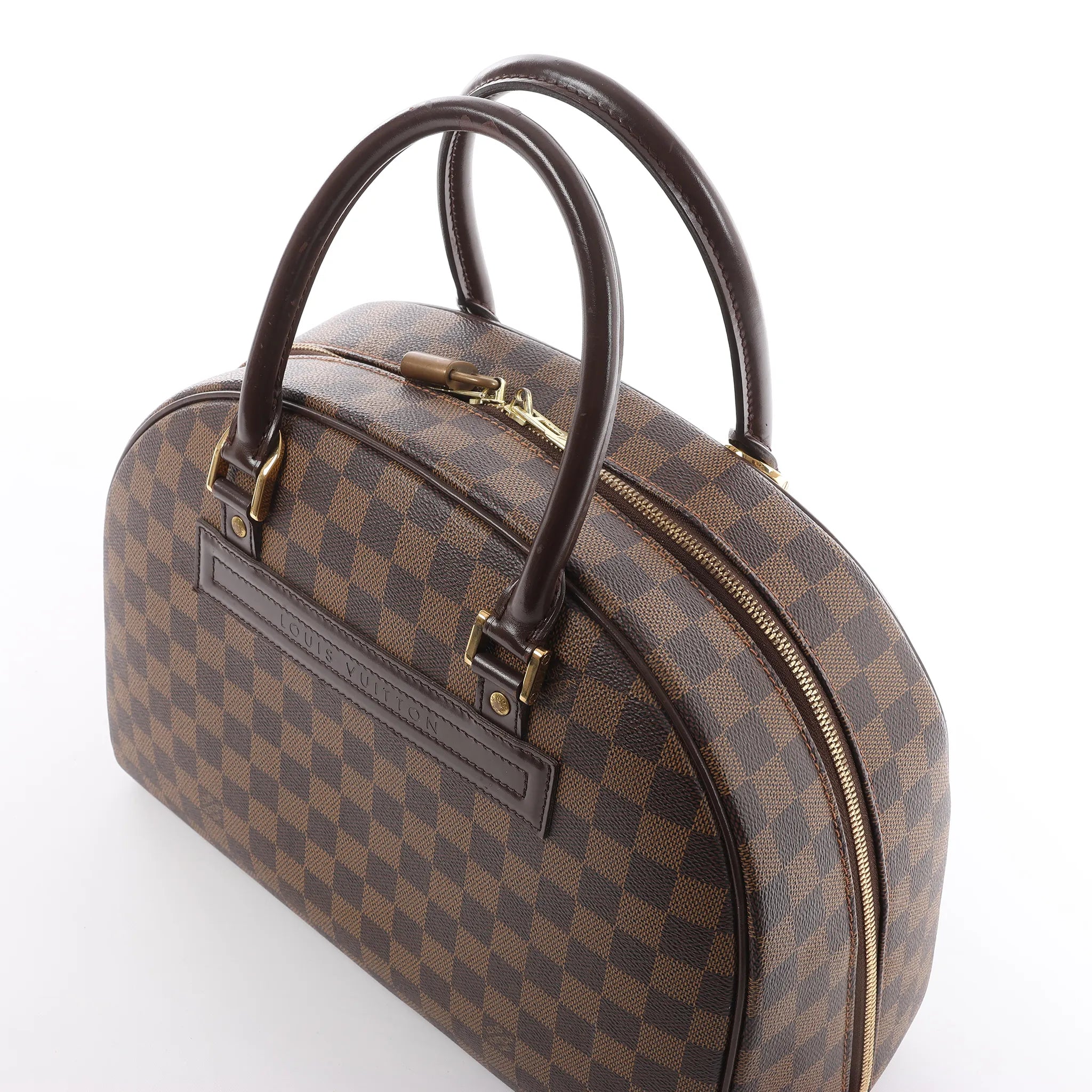Louis Vuitton Nolita Damier Ebene Handbag in Brown N41455