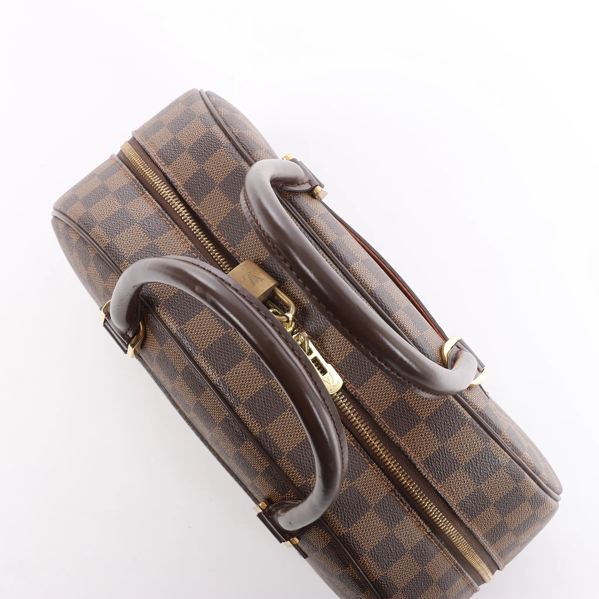 Louis Vuitton Nolita Damier Ebene Handbag in Brown N41455