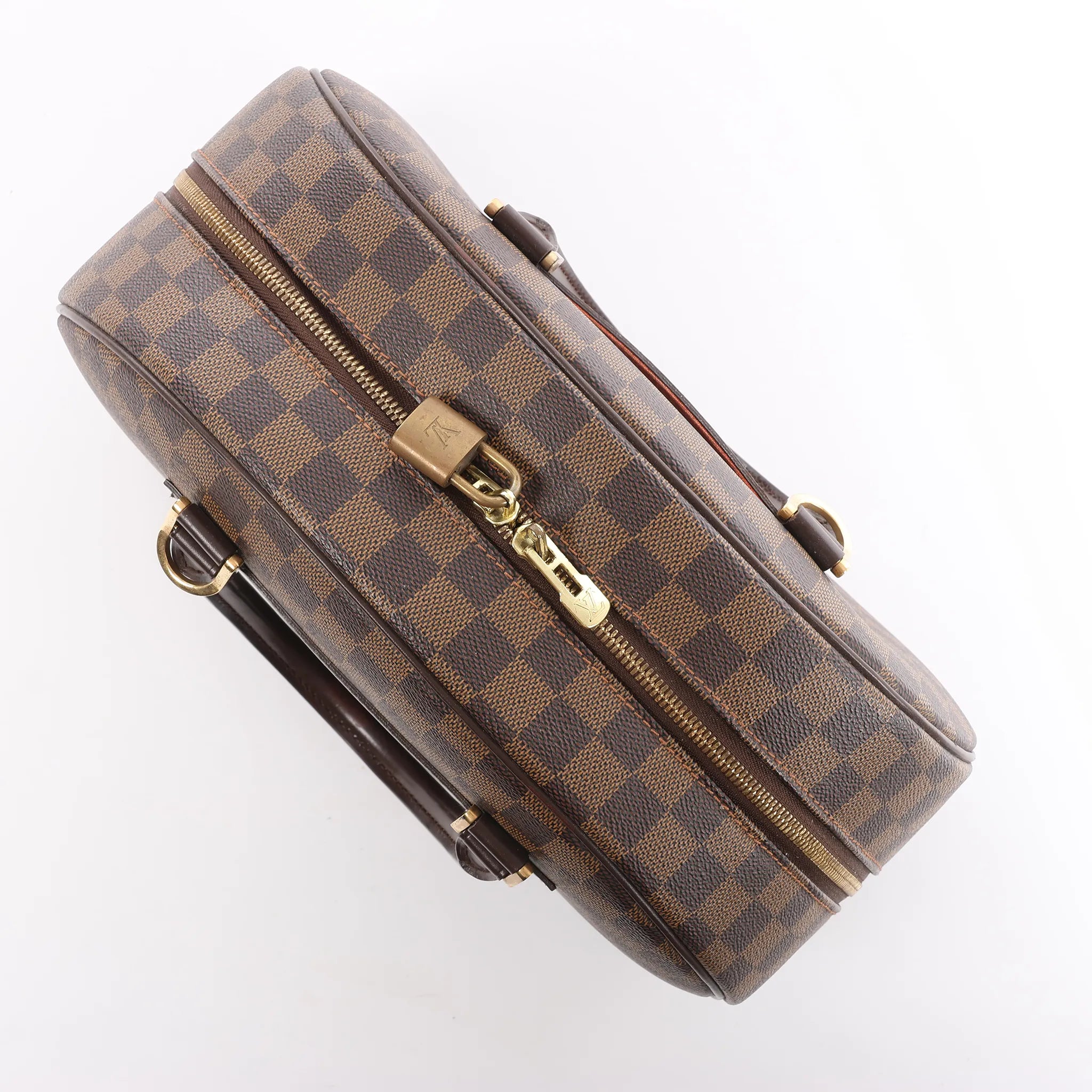 Louis Vuitton Nolita Damier Ebene Handbag in Brown N41455