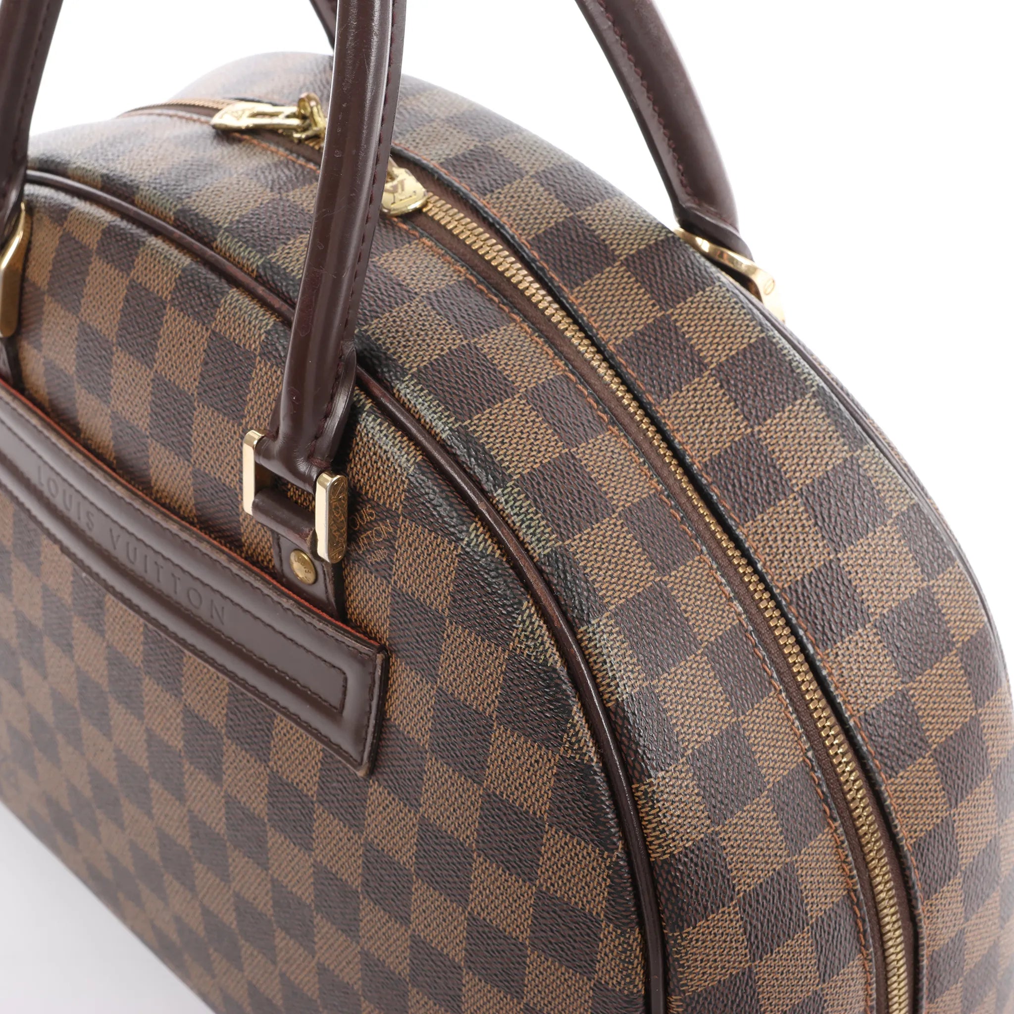 Louis Vuitton Nolita Damier Ebene Handbag in Brown N41455