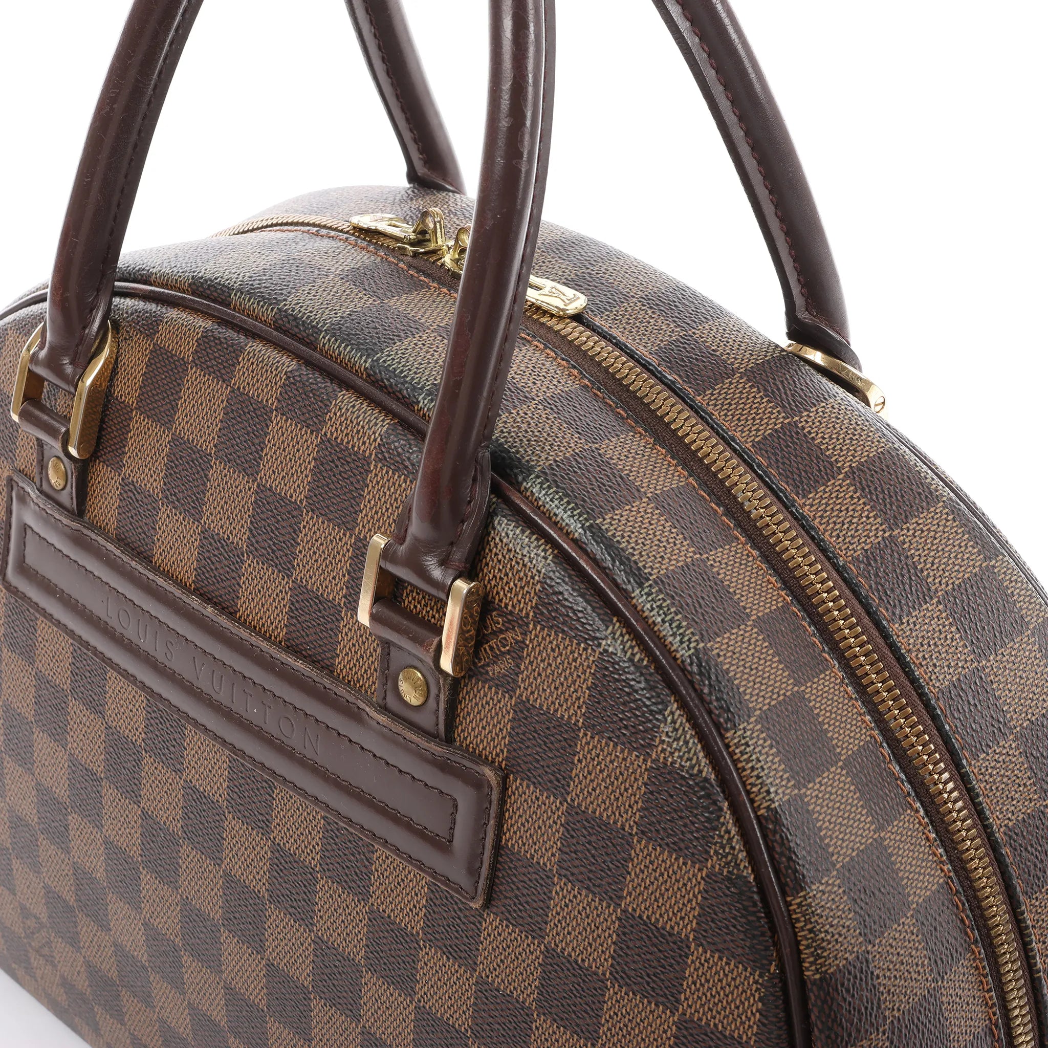 Louis Vuitton Nolita Damier Ebene Handbag in Brown N41455